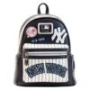 LOUNGEFLY MLB NY Yankees Patches Mini Backpack -Loungefly MLBBK0026 1