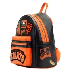 LOUNGEFLY MLB SF Giants Patches Mini Backpack 10 LOUNGEFLY MLB SF Giants Patches Mini Backpack -Loungefly MLBBK0027 3