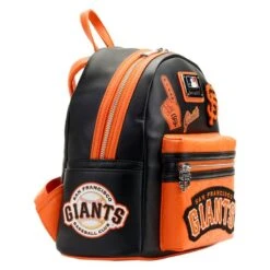LOUNGEFLY MLB SF Giants Patches Mini Backpack 11 LOUNGEFLY MLB SF Giants Patches Mini Backpack -Loungefly MLBBK0027 4