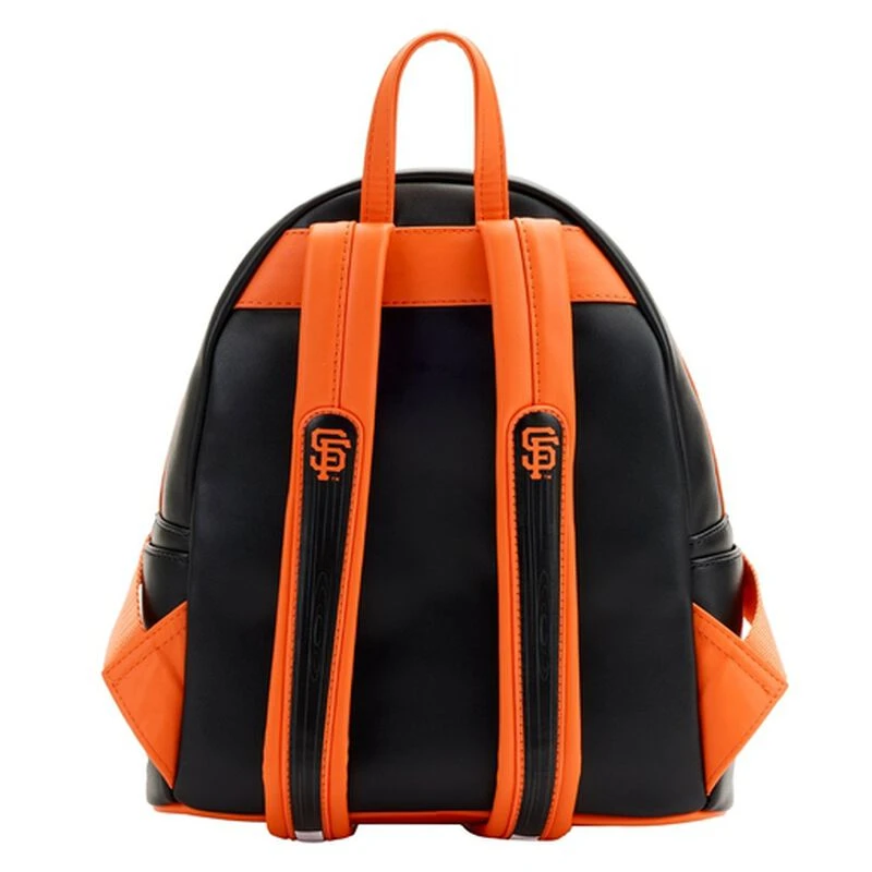 LOUNGEFLY MLB SF Giants Patches Mini Backpack 7 LOUNGEFLY MLB SF Giants Patches Mini Backpack - Image 5