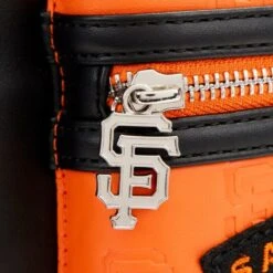 LOUNGEFLY MLB SF Giants Patches Mini Backpack 13 LOUNGEFLY MLB SF Giants Patches Mini Backpack -Loungefly MLBBK0027 6