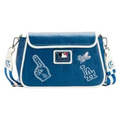 LOUNGEFLY MLB LA Dodgers Patches Crossbody Bag -Loungefly MLBTB0018 4