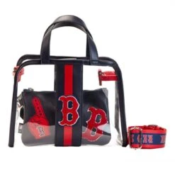 LOUNGEFLY MLB Boston Red Sox Stadium Crossbody Bag With Pouch