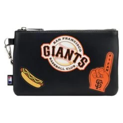 LOUNGEFLY MLB SF Giants Stadium Crossbody Bag With Pouch -Loungefly MLBTB0022 6