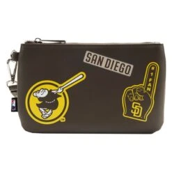 LOUNGEFLY MLB SD Padres Stadium Crossbody Bag With Pouch 14 LOUNGEFLY MLB SD Padres Stadium Crossbody Bag With Pouch -Loungefly MLBTB0023 6
