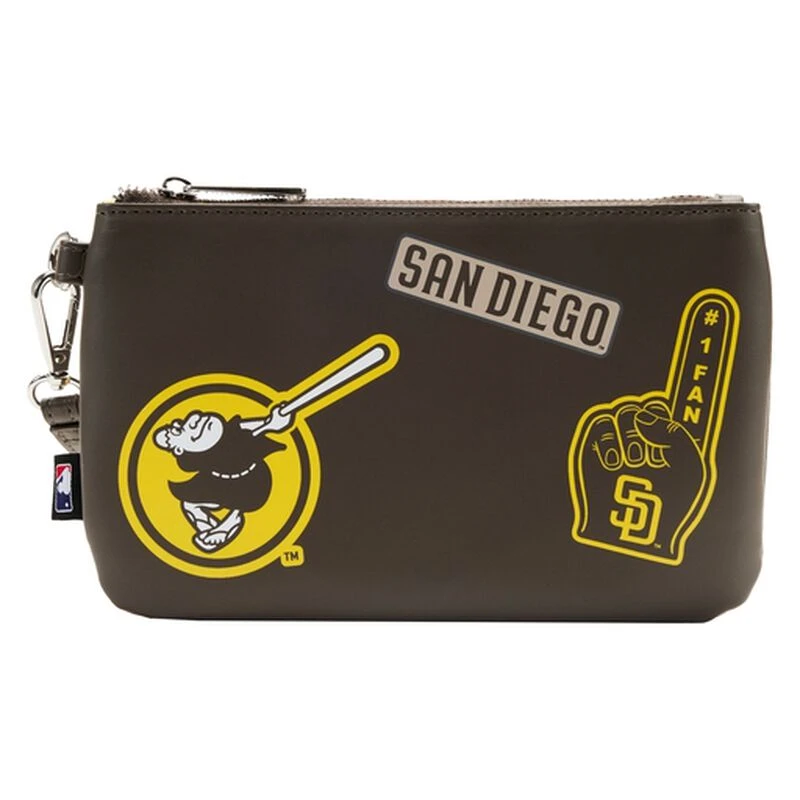 LOUNGEFLY MLB SD Padres Stadium Crossbody Bag With Pouch 8 LOUNGEFLY MLB SD Padres Stadium Crossbody Bag With Pouch - Image 6