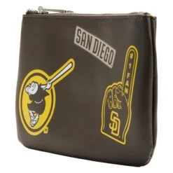 LOUNGEFLY MLB SD Padres Stadium Crossbody Bag With Pouch 15 LOUNGEFLY MLB SD Padres Stadium Crossbody Bag With Pouch -Loungefly MLBTB0023 7