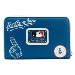 LOUNGEFLY MLB LA Dodgers Patches Zip Around Wallet 9 LOUNGEFLY MLB LA Dodgers Patches Zip Around Wallet -Loungefly MLBWA0013 4