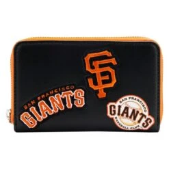 LOUNGEFLY MLB SF Giants Patches Zip Around Wallet