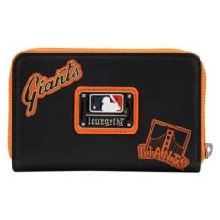 LOUNGEFLY MLB SF Giants Patches Zip Around Wallet 9 LOUNGEFLY MLB SF Giants Patches Zip Around Wallet -Loungefly MLBWA0018 4