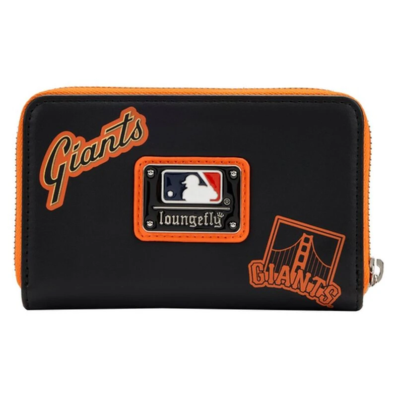 LOUNGEFLY MLB SF Giants Patches Zip Around Wallet 6 LOUNGEFLY MLB SF Giants Patches Zip Around Wallet - Image 4