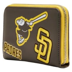 LOUNGEFLY MLB SD Padres Patches Zip Around Wallet 8 LOUNGEFLY MLB SD Padres Patches Zip Around Wallet -Loungefly MLBWA0019 3