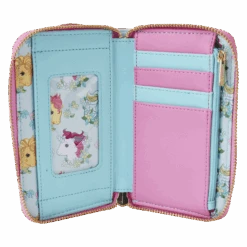 LOUNGEFLY My Little Pony 40th Anniversary Pretty Parlor Zip Around Wallet -Loungefly MLPWA0013 LFHASBROMYLITTLEPONY40THANNIVERSARYPRETTYPARLORZIPAROUNDWALLET1390INSIDE