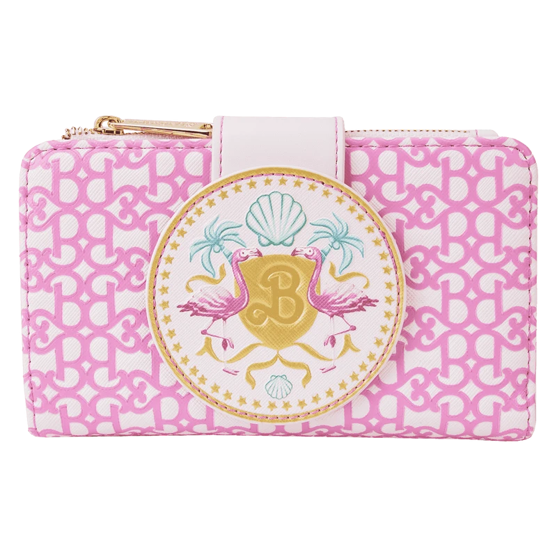 LOUNGEFLY Barbie: The Movie Logo Bifold Wallet 3 LOUNGEFLY Barbie: The Movie Logo Bifold Wallet