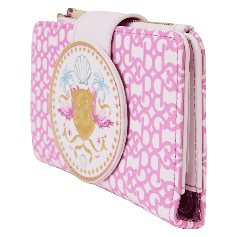 LOUNGEFLY Barbie: The Movie Logo Bifold Wallet 6 LOUNGEFLY Barbie: The Movie Logo Bifold Wallet - Image 4