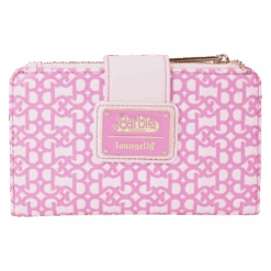 LOUNGEFLY Barbie: The Movie Logo Bifold Wallet 12 LOUNGEFLY Barbie: The Movie Logo Bifold Wallet -Loungefly MTWA0006 LFMATTELBARBIELOGOBIFOLDWALLET1717BACK