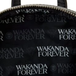 LOUNGEFLY Black Panther: Wakanda Forever Figural Mini Backpack -Loungefly MVBK0236 6