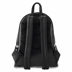 LOUNGEFLY Marvel Metallic Black Panther Cosplay Mini Backpack -Loungefly MVBK0297 LFMARVELSHINEBLACKPANTHERCOSPLAYMINIBACKPACK1789BACK