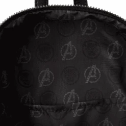 LOUNGEFLY Marvel Metallic Black Panther Cosplay Mini Backpack -Loungefly MVBK0297 LFMARVELSHINEBLACKPANTHERCOSPLAYMINIBACKPACK1791INSIDE