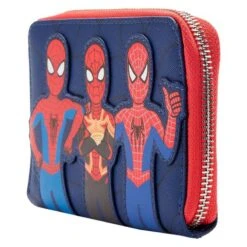 LOUNGEFLY Exclusive - Spider-Man I Love You Guys Zip Around Wallet -Loungefly MVWA0188 3