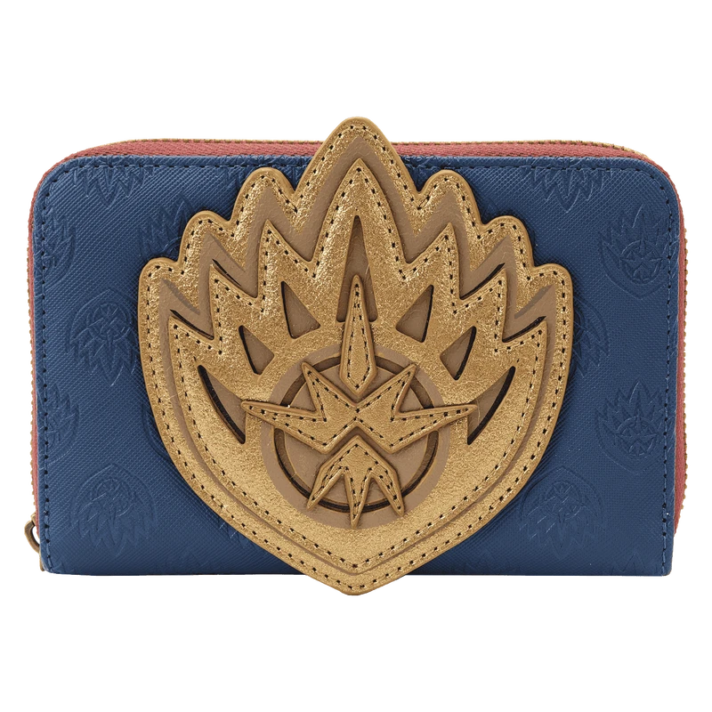 LOUNGEFLY Guardians Of The Galaxy Vol. 3 Ravager Badge Zip Around Wallet 3 LOUNGEFLY Guardians Of The Galaxy Vol. 3 Ravager Badge Zip Around Wallet