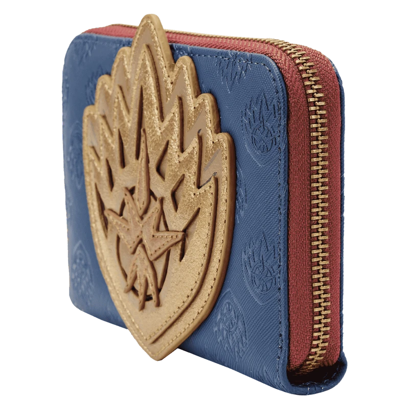 LOUNGEFLY Guardians Of The Galaxy Vol. 3 Ravager Badge Zip Around Wallet 4 LOUNGEFLY Guardians Of The Galaxy Vol. 3 Ravager Badge Zip Around Wallet - Image 2