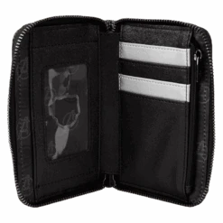 LOUNGEFLY Marvel Metallic Black Panther Cosplay Zip Around Wallet -Loungefly MVWA0207 LFMARVELSHINEBLACKPANTHERCOSPLAYZIPAROUNDWALLET1796INSIDE