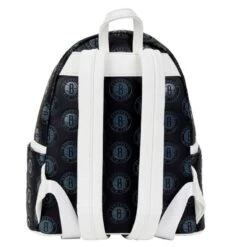 LOUNGEFLY NBA Brooklyn Nets Logo Mini Backpack -Loungefly NBABK0009 4