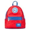 LOUNGEFLY NBA Philadelphia 76ers Logo Mini Backpack -Loungefly NBABK0011 1