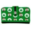 LOUNGEFLY NBA Boston Celtics Logo Zip Around Wallet -Loungefly NBAWA0003 1