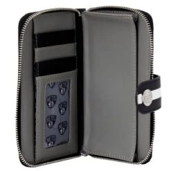 LOUNGEFLY NBA Brooklyn Nets Logo Zip Around Wallet -Loungefly NBAWA0005 5