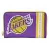 LOUNGEFLY NBA Los Angeles Lakers Patch Icons Zip Around Wallet -Loungefly NBAWA0011 LFNBALALAKERSPATCHICONSZIPAROUNDWALLET0373FRONT20copy
