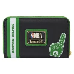 LOUNGEFLY NBA Boston Celtics Patch Icons Zip Around Wallet -Loungefly NBAWA0013 LFNBABOSTONCELTICSPATCHICONSZIPAROUNWALLET0503BACK