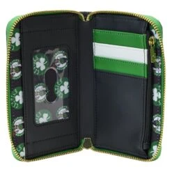 LOUNGEFLY NBA Boston Celtics Patch Icons Zip Around Wallet -Loungefly NBAWA0013 LFNBABOSTONCELTICSPATCHICONSZIPAROUNWALLET0504INSIDE