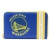 LOUNGEFLY NBA Golden State Warriors Patch Icons Zip Around Wallet -Loungefly NBAWA0016 LFNBAGOLDENSTATEWARRIORSPATCHICONSZIPAROUNDWALLET0441FRONT