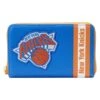 LOUNGEFLY NBA New York Knicks Patch Icons Zip Around Wallet
