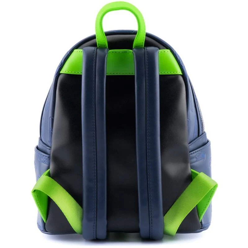 LOUNGEFLY NFL Seattle Seahawks Logo Mini Backpack 7 LOUNGEFLY NFL Seattle Seahawks Logo Mini Backpack - Image 5