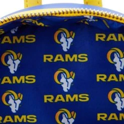 LOUNGEFLY NFL Los Angeles Rams Patches Mini Backpack -Loungefly NFLBK0047 5