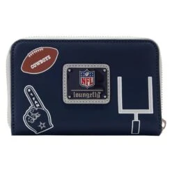 LOUNGEFLY NFL Dallas Cowboys Patches Zip Around Wallet -Loungefly NFLWA0041 3