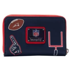 LOUNGEFLY NFL New England Patriots Patches Zip Around Wallet 8 LOUNGEFLY NFL New England Patriots Patches Zip Around Wallet -Loungefly NFLWA0046 3