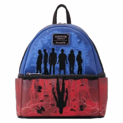 LOUNGEFLY Stranger Things Upside Down Shadows Mini Backpack