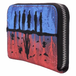 LOUNGEFLY Stranger Things Upside Down Shadows Zip-Around Wallet -Loungefly NFXWA0024 LFNETFLIXSTRANGERTHINGSUPSIDEDOWNSHADOWSZIPAROUNDWALLET1039SIDE