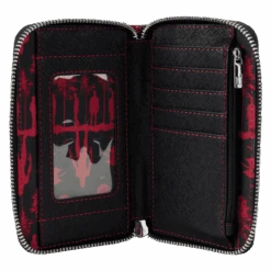 LOUNGEFLY Stranger Things Upside Down Shadows Zip-Around Wallet -Loungefly NFXWA0024 LFNETFLIXSTRANGERTHINGSUPSIDEDOWNSHADOWSZIPAROUNDWALLET1041INSIDE