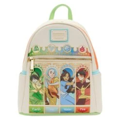 LOUNGEFLY NYCC Exclusive - Avatar Debossed Elements Mini Backpack