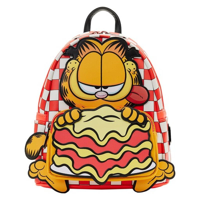 LOUNGEFLY Garfield Loves Lasagna Mini Backpack 3 LOUNGEFLY Garfield Loves Lasagna Mini Backpack