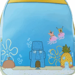 LOUNGEFLY SpongeBob SquarePants Pineapple House Mini Backpack 20 LOUNGEFLY SpongeBob SquarePants Pineapple House Mini Backpack -Loungefly NICBK0066 LFNICKELODEONSPONGEBOBSQUAREPANTSPINEAPPLEHOUSEMINIBACKPACK0517DETAIL