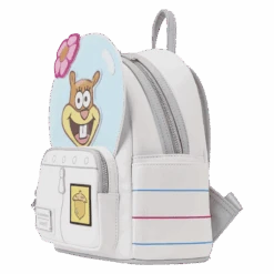 LOUNGEFLY SpongeBob SquarePants Sandy Cheeks Cosplay Mini Backpack -Loungefly NICBK0067 LFNICKELODEONSPONGEBOBSQUAREPANTSSANDYCHEEKSCOSPLAYMINIBACKPACK0580SIDE