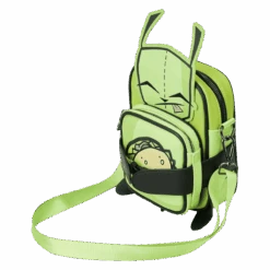 LOUNGEFLY Invader Zim GIR Cosplay CROSSBUDDIES™ Bag -Loungefly NICTB0019 LFNICKELODEONINVADERZIMGIRCOSPLAYCROSSBUDDYBAG1846QUARTER
