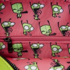 LOUNGEFLY Invader Zim GIR Cosplay CROSSBUDDIES™ Bag -Loungefly NICTB0019 LFNICKELODEONINVADERZIMGIRCOSPLAYCROSSBUDDYBAG1848INSIDE