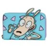 LOUNGEFLY Rocko’s Modern Life Zip Around Wallet -Loungefly NICWA0020 1